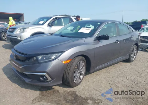 2019 Honda Civic Ex-L из США, поврежденный, VIN 19XFC1F7XKE018656